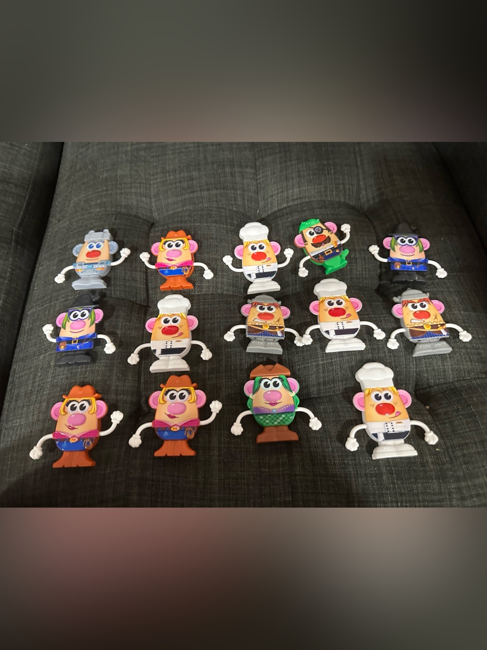 Set of 14 potato head toys from Wendy’s